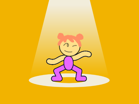 Dancing girl 