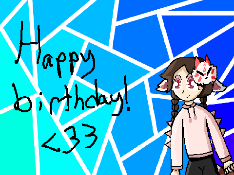 B-day gift for Kyoko!