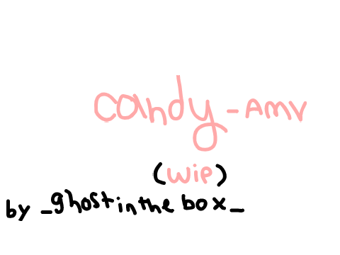 Candy - AMV || WIP (work in progress)