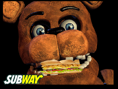 Freddy Fazbear Likes Subway