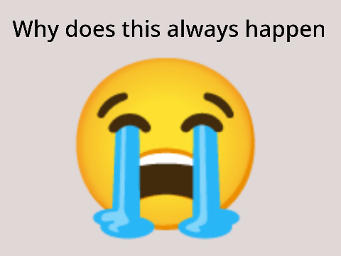 *Internal Artistic sorrow*