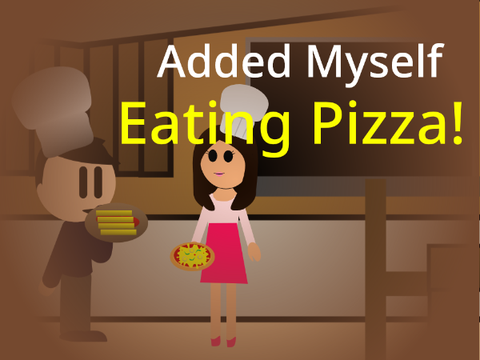 Add Yourself Eating Pizza! remix
