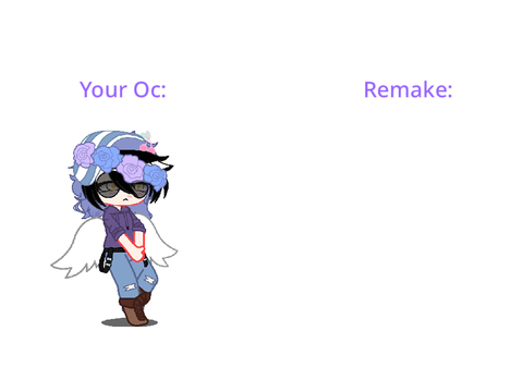 i will remake your oc! :) remix