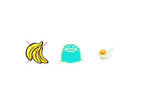 Eggs are better than bananas!