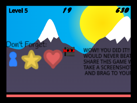 Scrolling Platformer 