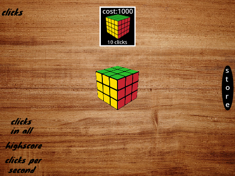 Rubik's Cube clicker