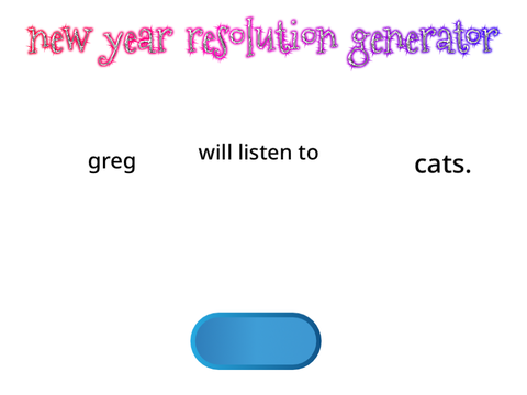 (funny) New Year's Generator remix