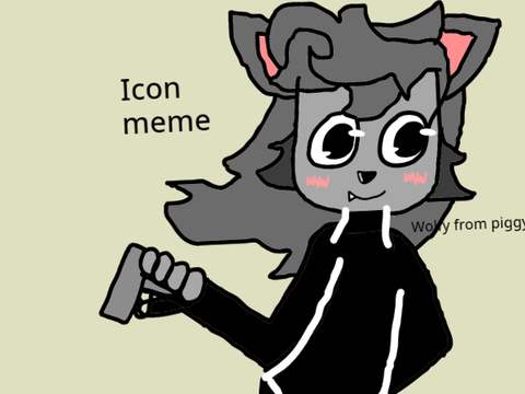 Icon meme wolfy