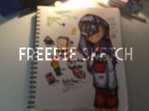 Freebie colored sketches
