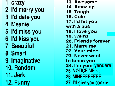 Rate me  for no reason