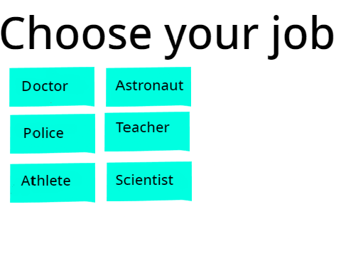 choose your job!