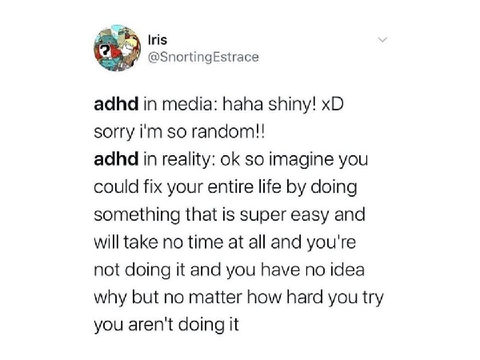 Living with ADD/ADHD memes
