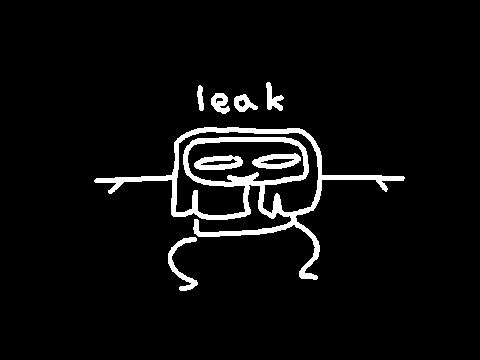nani!? leak!?