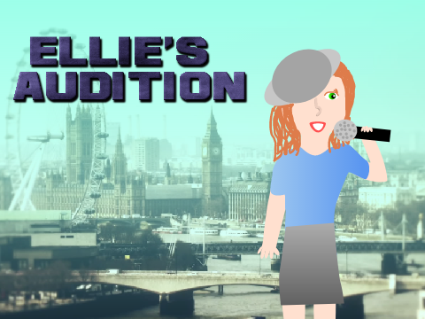 Ellie's Singing Audition ~ The Voice on Scratch
