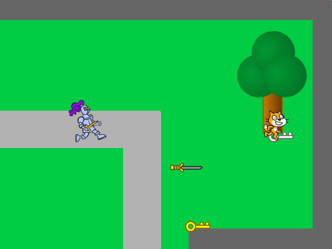 Adventure in Scratchland - Part 5 (NPC Dialog)