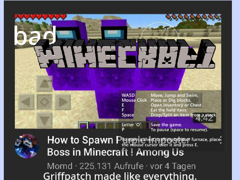 Minecraft, But I Fixed It. Version 1.0