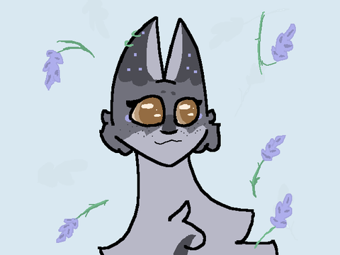 Lavender - Art for @MirabellePlaydoh