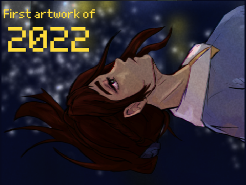 First artwork of 2022 + Process