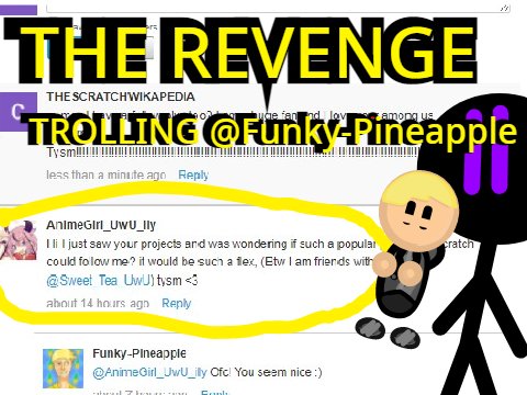 Pranking @Funky-Pineapple #Troll #Prank #lol