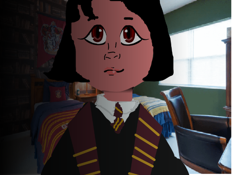꧁Drawing Myself as Gryffindor꧂