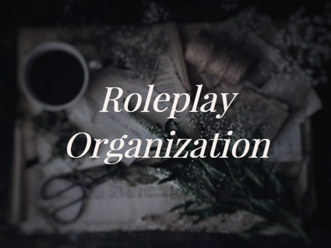 ➶ -͙˚ ❀ | roleplay organization