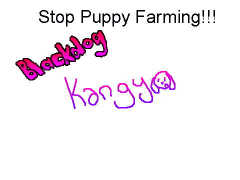 I signed to stop Puppy Farming!! :D