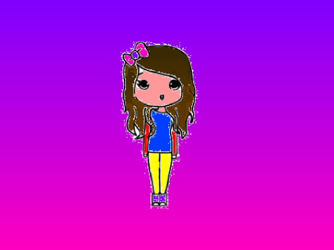 GIRL COLORING COMPETITION ENTRY