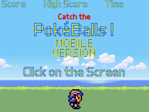 Catch the PokéBalls ! Mobile Version
