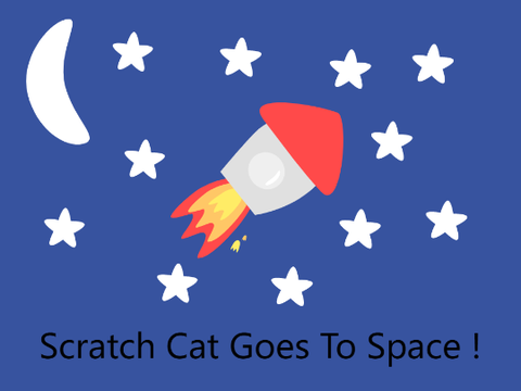 Scratch Cat Goes To Space !
