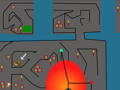 Cave - Scratch Maze Map [Official]