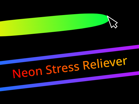 Neon Stress Reliever REMAKE