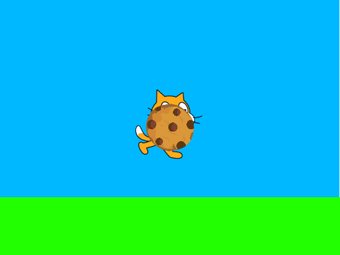 Cookies are bad for Scratch Cat