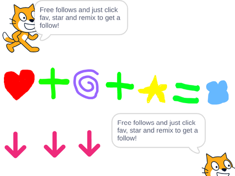 Free follows remix