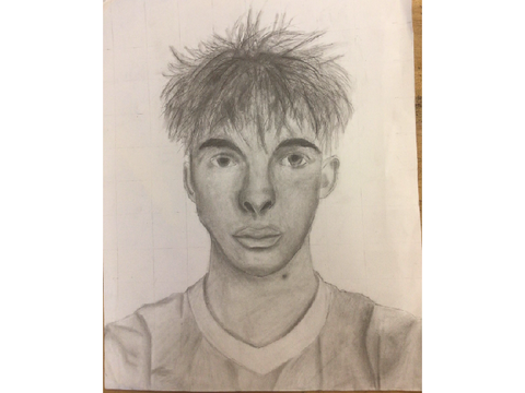 My drawing of Flamingo for the art contest.