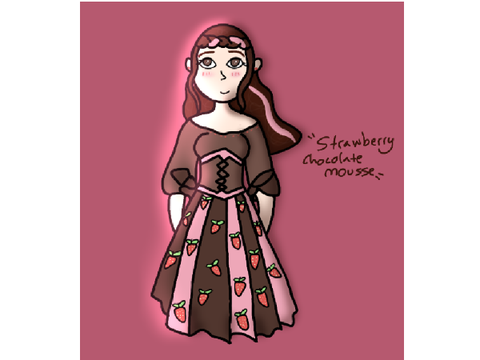strawberry chocolate mousse - collab ota