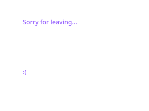 apology