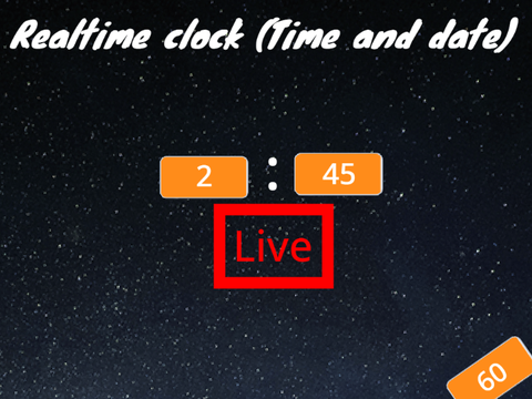 Live Time and Date *Realtime* Clock
