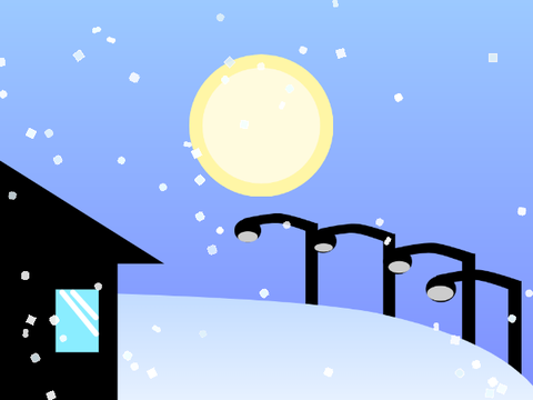 snow.