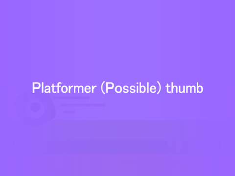 Possible Platformer Thumbnail