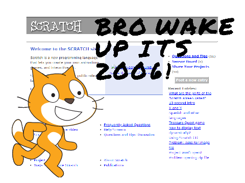 Bro wake up its 2006!