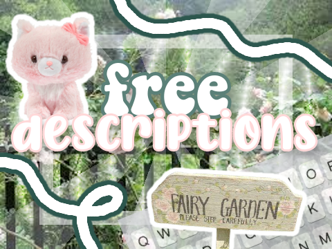 → free descriptions ♡