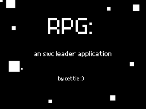 RPG || An SWC Leader Application