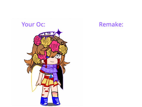 i will remake your oc! :) remix