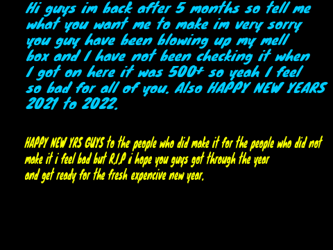 I AM BACK