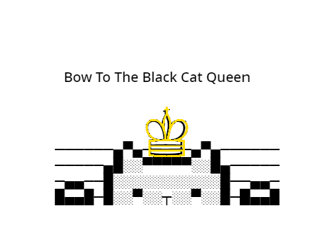 The Black Cat Queen