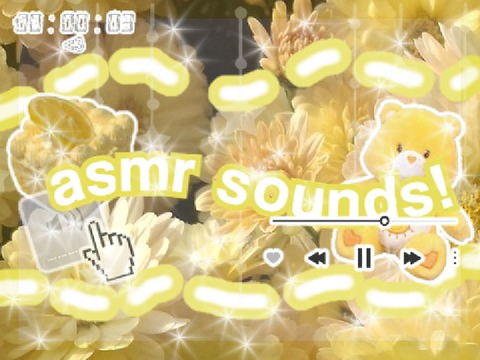 ♡ asmr sounds ♡