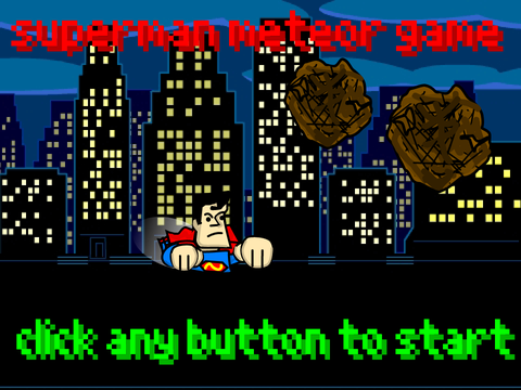 superman meteor game