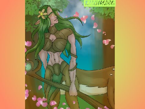 1st Dryad drawing