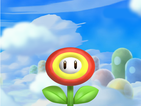 Fire Flower HD Vector