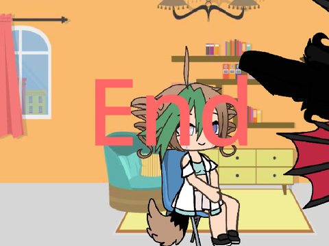 My mom making my hair for picture day